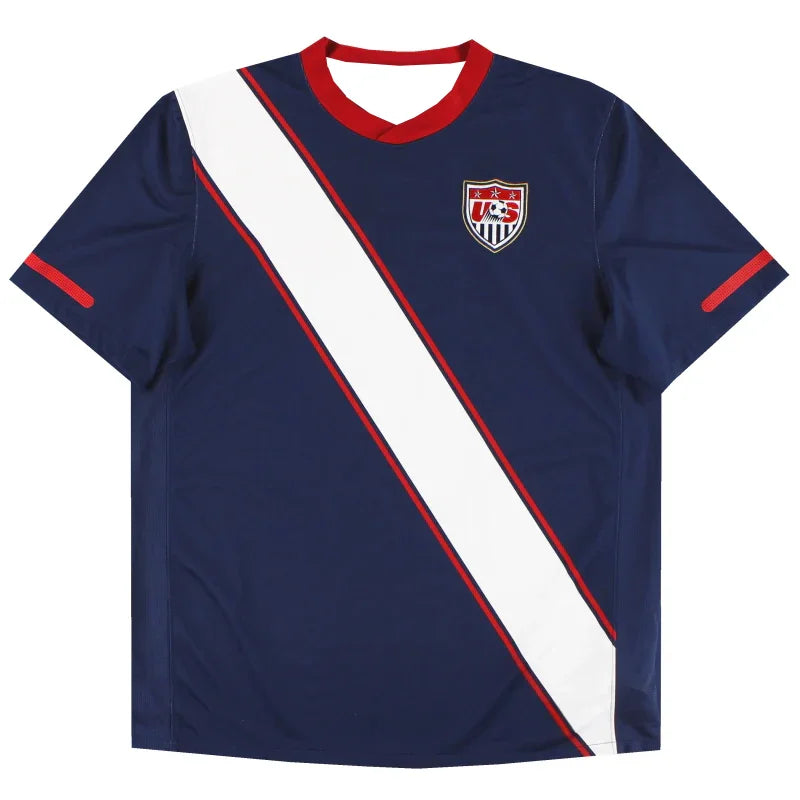 Men's USA Soccer Jersey 2026 – Breathable Quick-Dry V-Neck Football Training Shirt