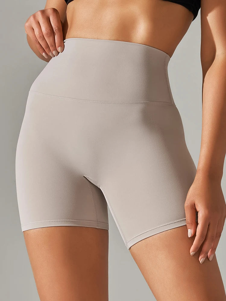 Women's High Waist Yoga Shorts | Squat-Proof Fitness & Gym Shorts