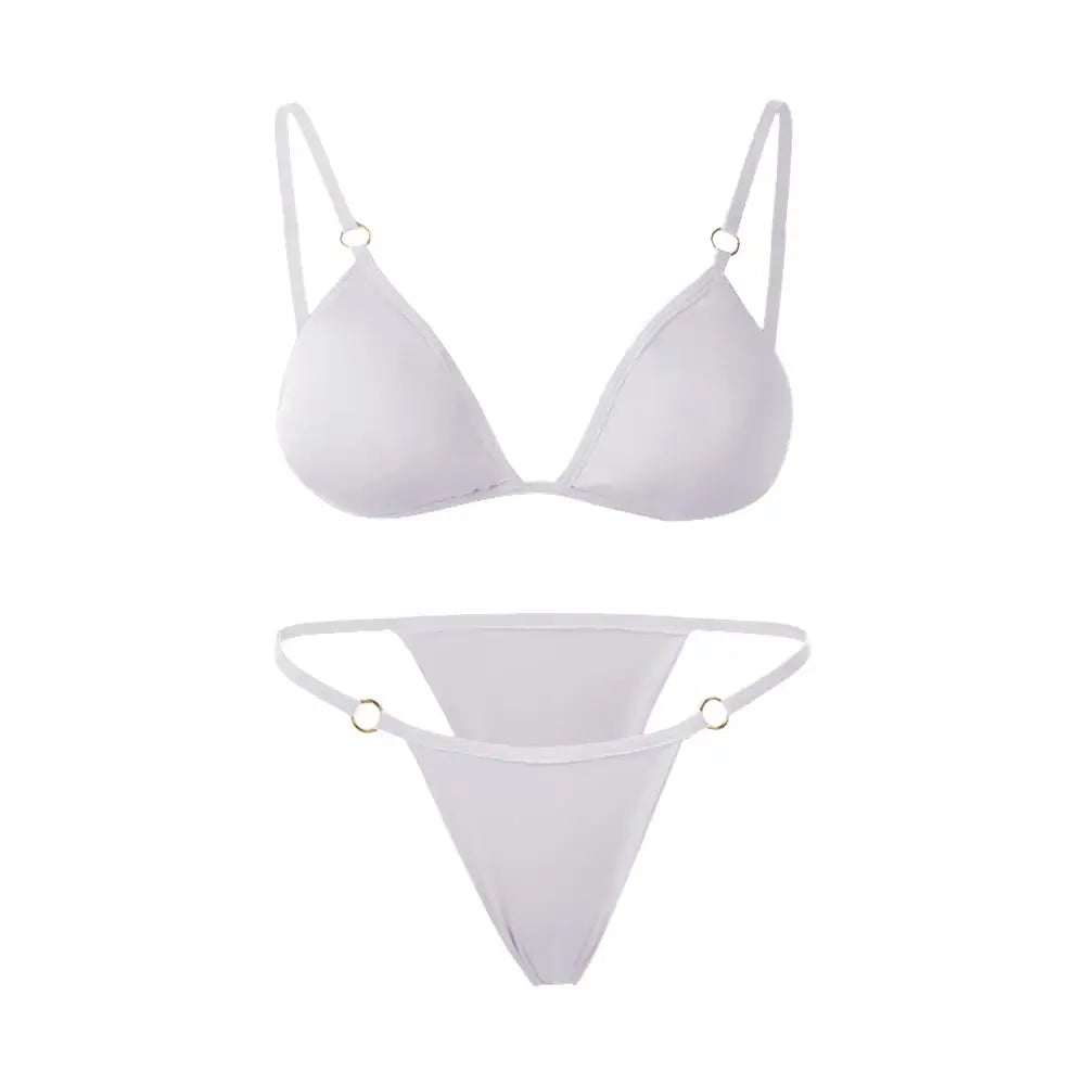 Two-Piece Backless Bikini Set