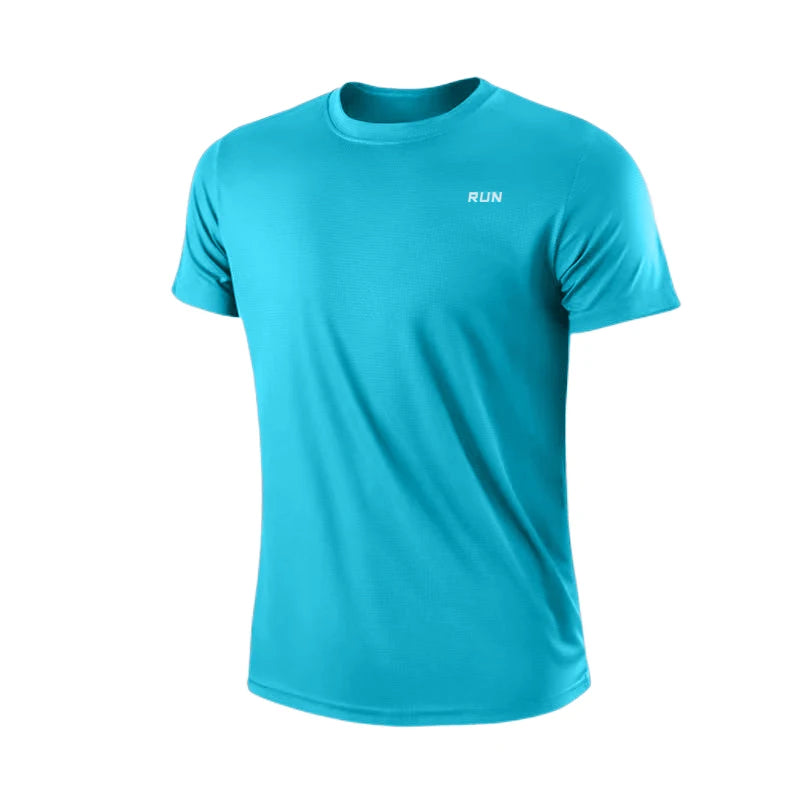 Men's Quick-Dry Gym T-Shirt | Moisture-Wicking Athletic Tee for Running & Training