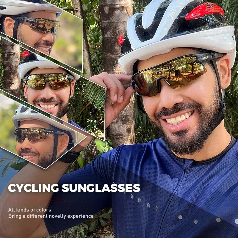 UV400 Cycling Sunglasses – Windproof Sport Glasses for MTB, Running & Outdoor