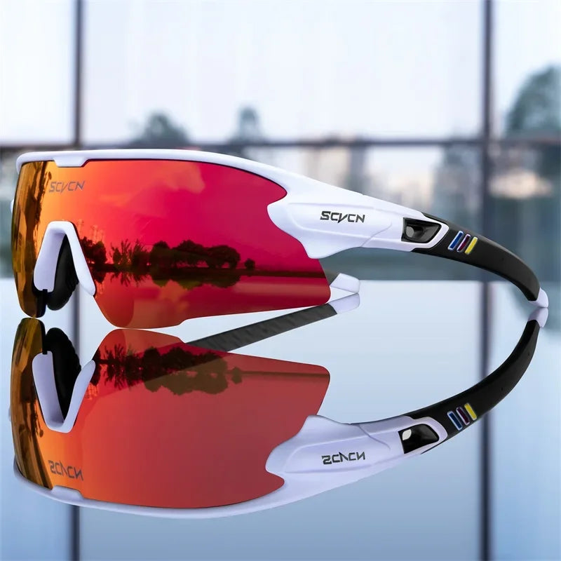 UV400 Cycling Sunglasses – Windproof Sport Glasses for MTB, Running & Outdoor