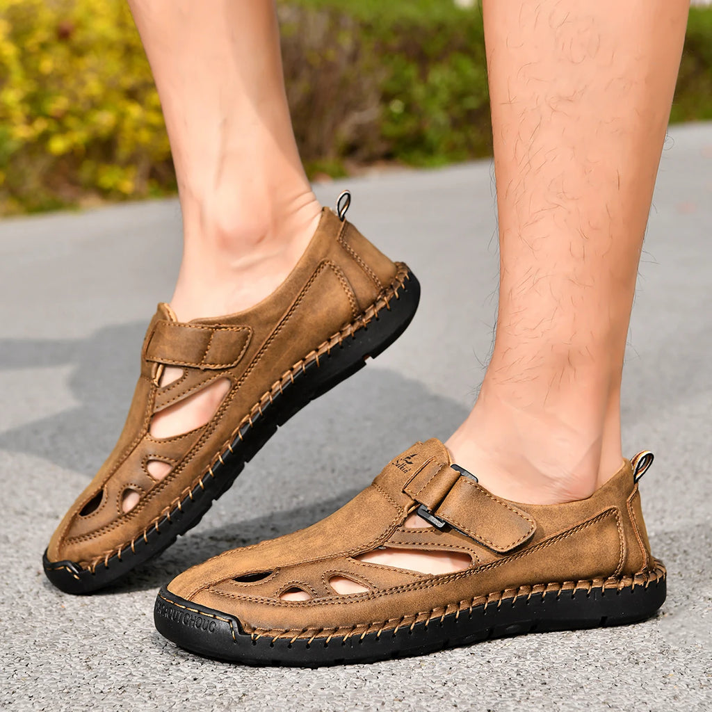 Men's Open-Toe Beach Sandals – Comfortable, Non-Slip & Breathable Summer Shoes