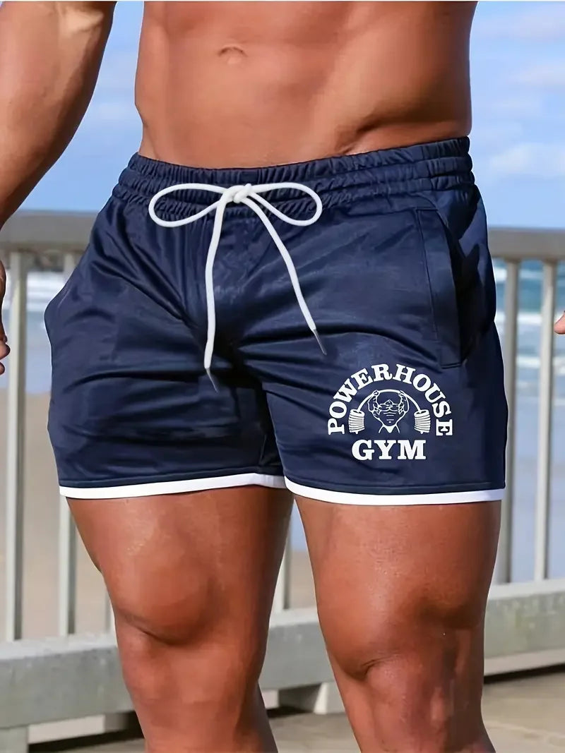Men's Breathable Mesh Sports Shorts – Lightweight Running & Gym Training Shorts