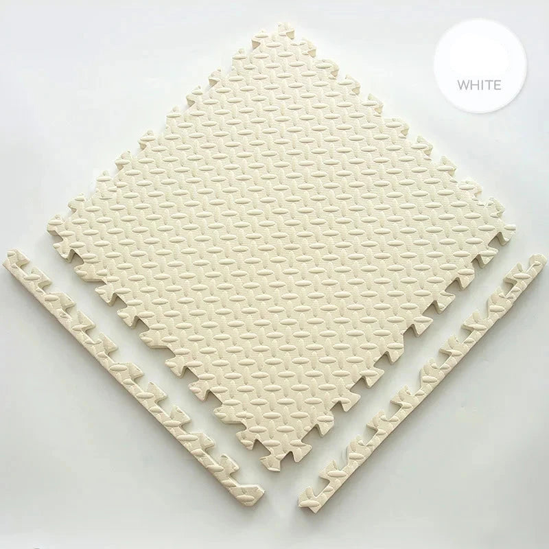 Interlocking Gym Floor Mat | Anti-Slip Rubber Exercise Tiles for Home Workout