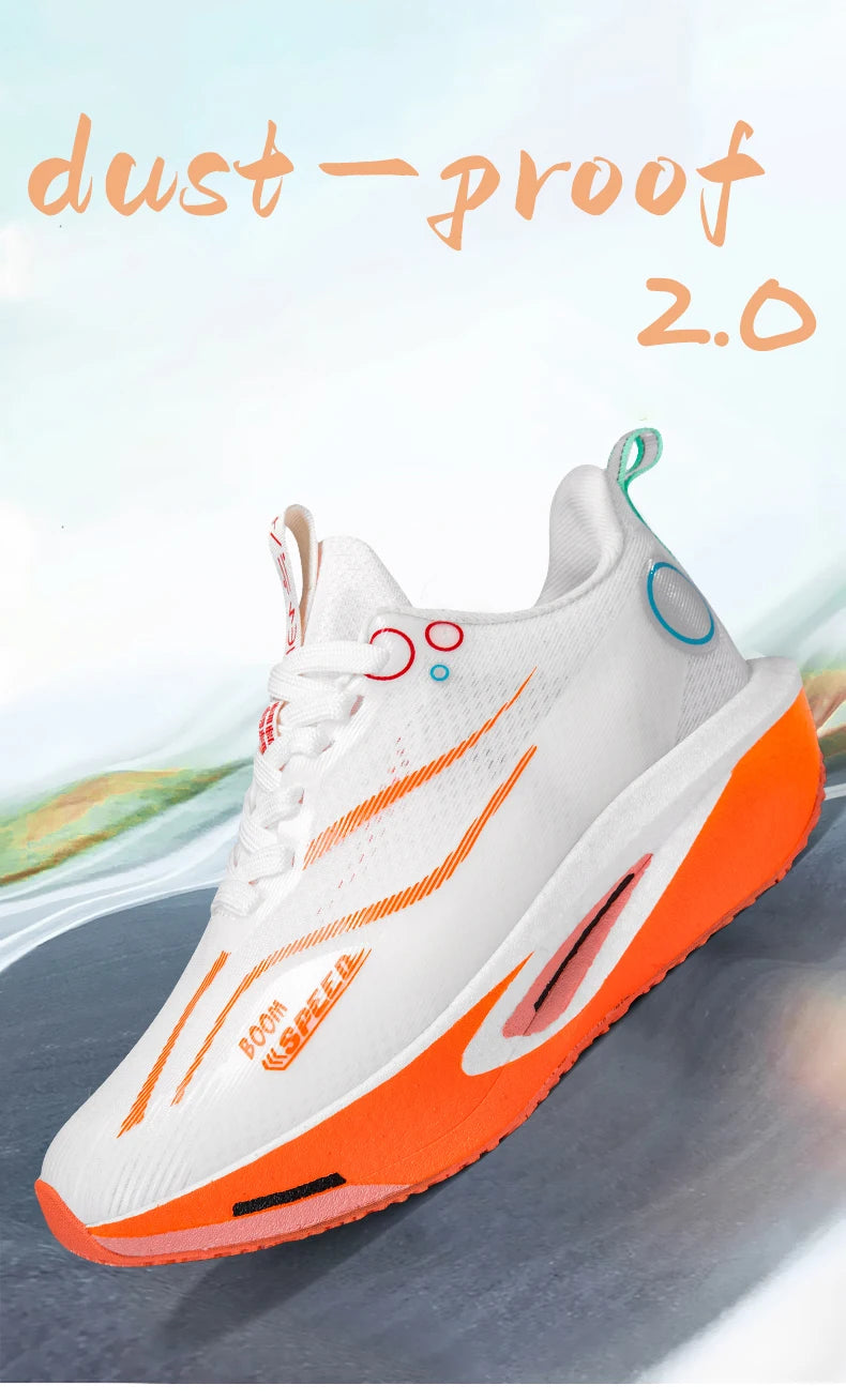 Professional Carbon Plate Running Shoes – Breathable, Cushioned & Non-Slip | Unisex