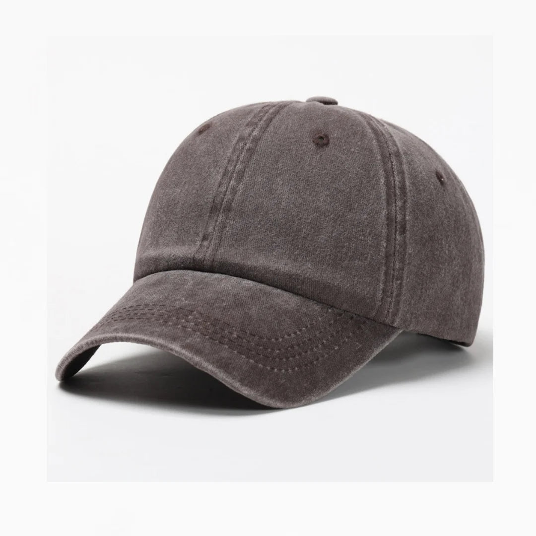 Washed Cotton Vintage Snapback Dad Hat