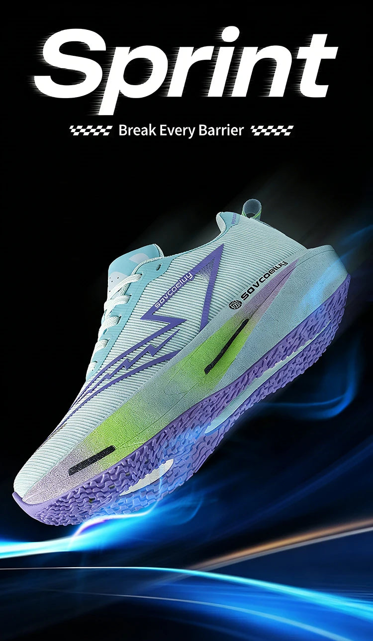 Carbon Plate Running Shoes – Breathable, Lightweight & Cushioned | Unisex Daily Fitness
