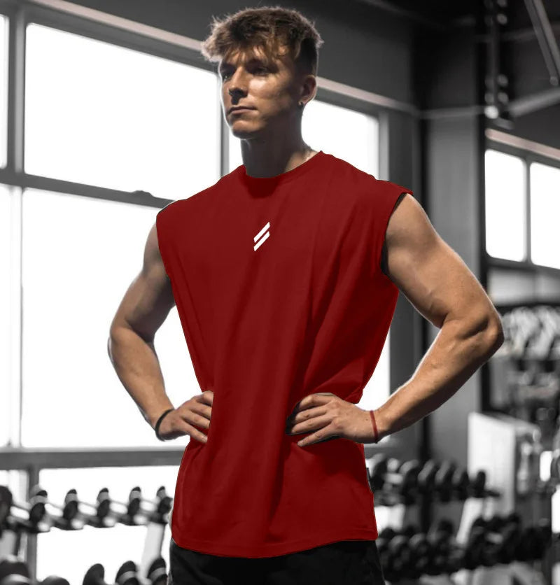 Men's Sleeveless Tank Top | Quick-Dry Training Vest