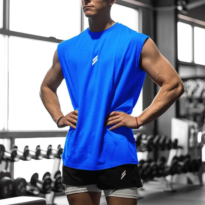Men's Sleeveless Tank Top | Quick-Dry Training Vest