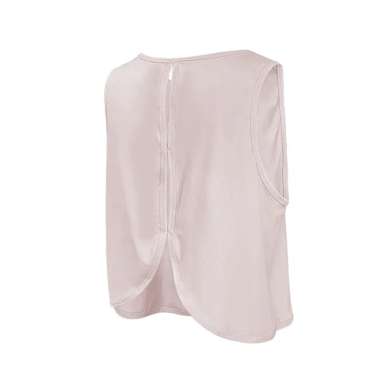 Women's Quick-Dry Cutout Back Tank Top – Breathable Sports Vest