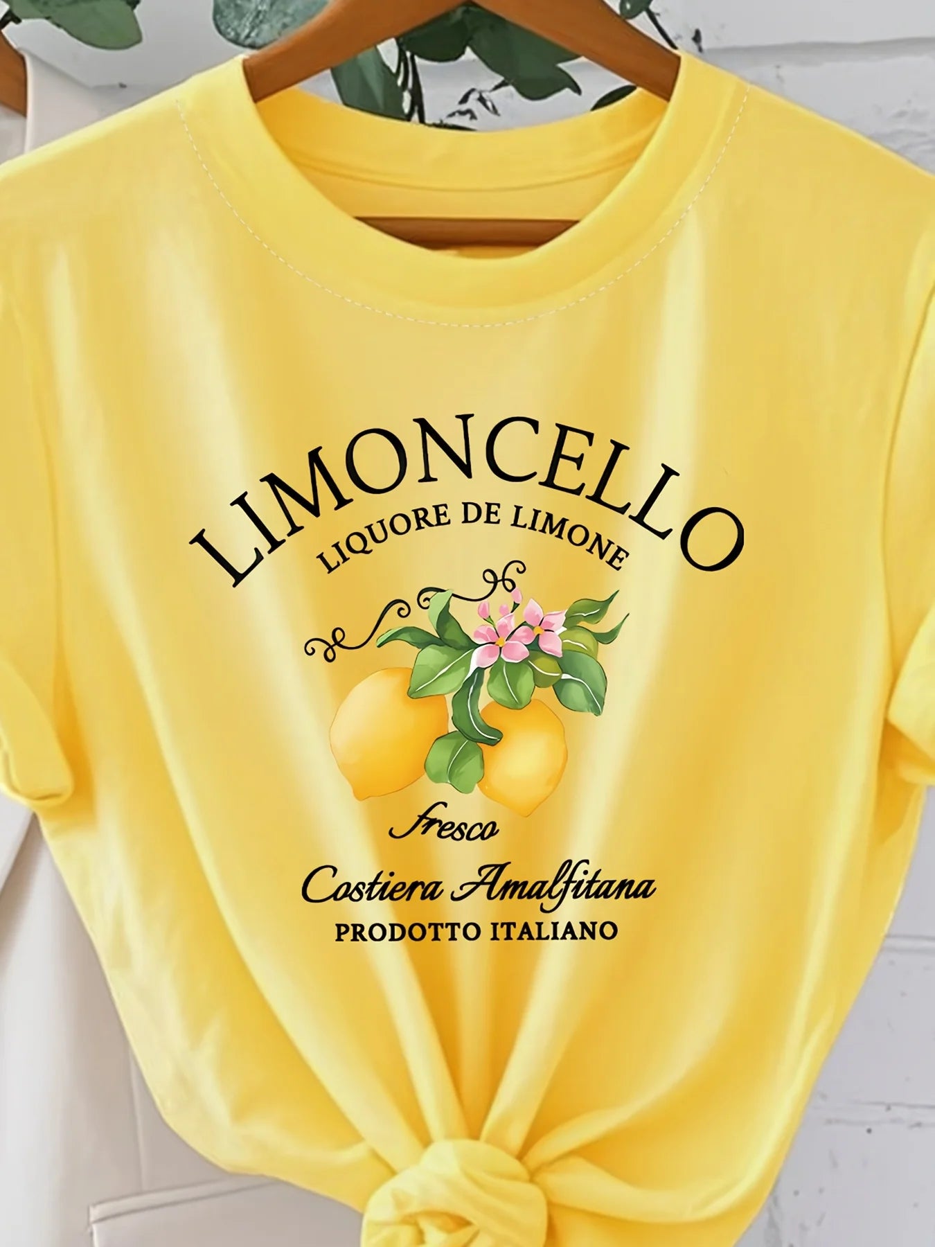 Women's Graphic T-Shirt – Limoncello Amalfi Coast Summer Tee