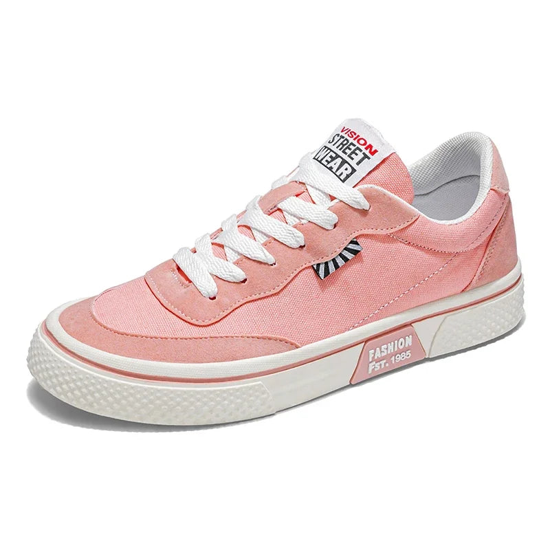 Unisex Canvas Sneakers – Colorful Anti-Slip Casual Shoes for Couples | Sizes 39–46