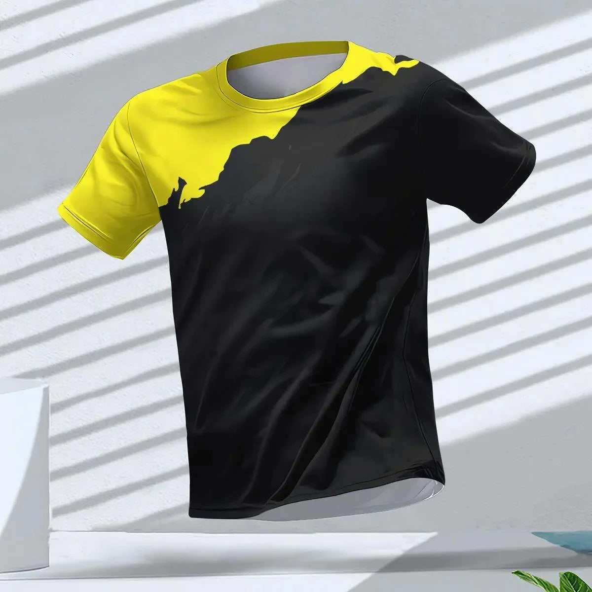 Men's 3D Print Sport T-Shirt | Quick-Dry Breathable Gym & Running Tee