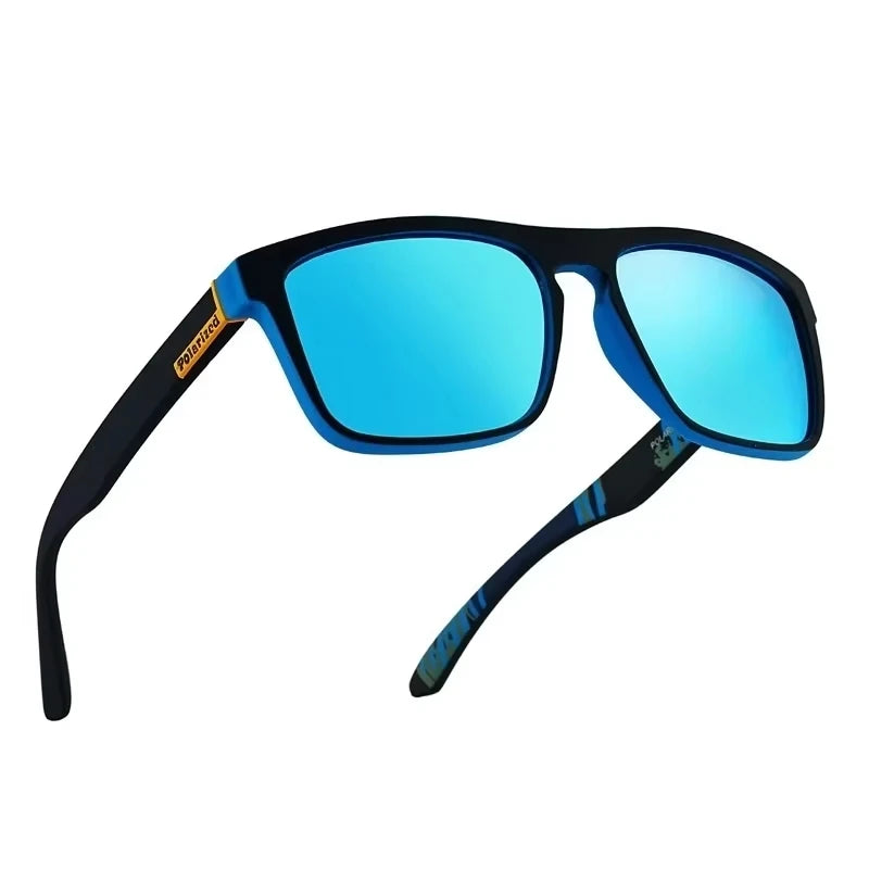 Polarized Square Sunglasses – UV Protection for Driving, Fishing & Sport