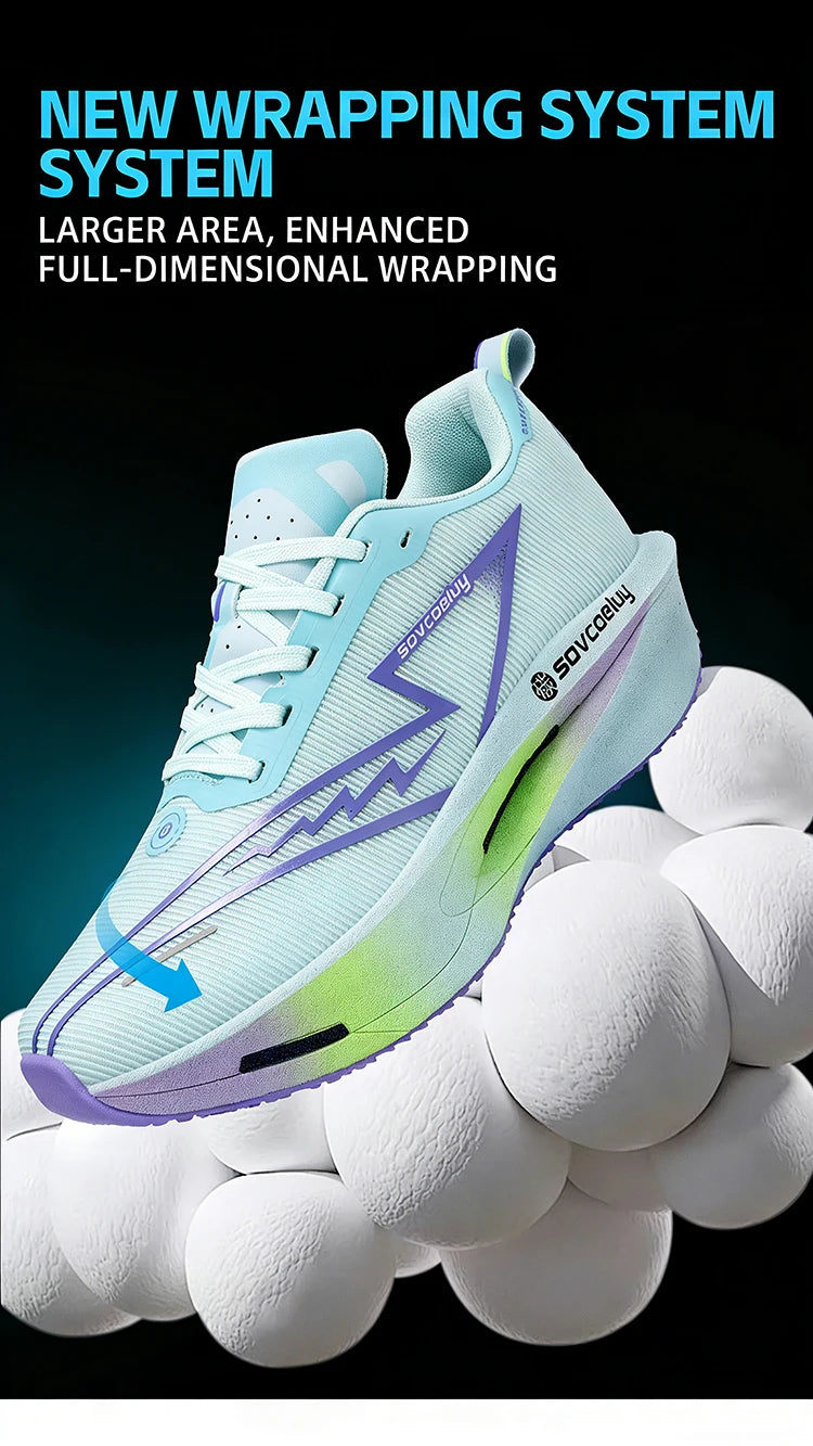Carbon Plate Running Shoes – Breathable, Lightweight & Cushioned | Unisex Daily Fitness