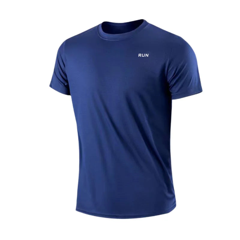 Men's Quick-Dry Gym T-Shirt | Moisture-Wicking Athletic Tee for Running & Training