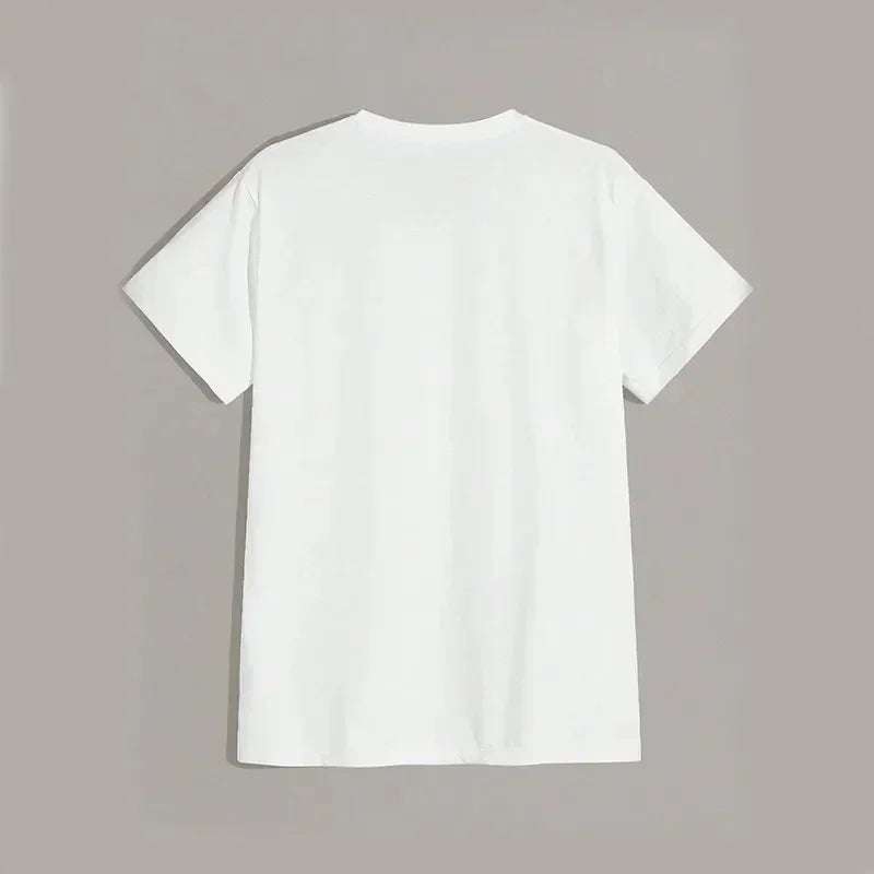 Men's Beach Graphic Crew Neck T-Shirt | Short Sleeve Summer Tee