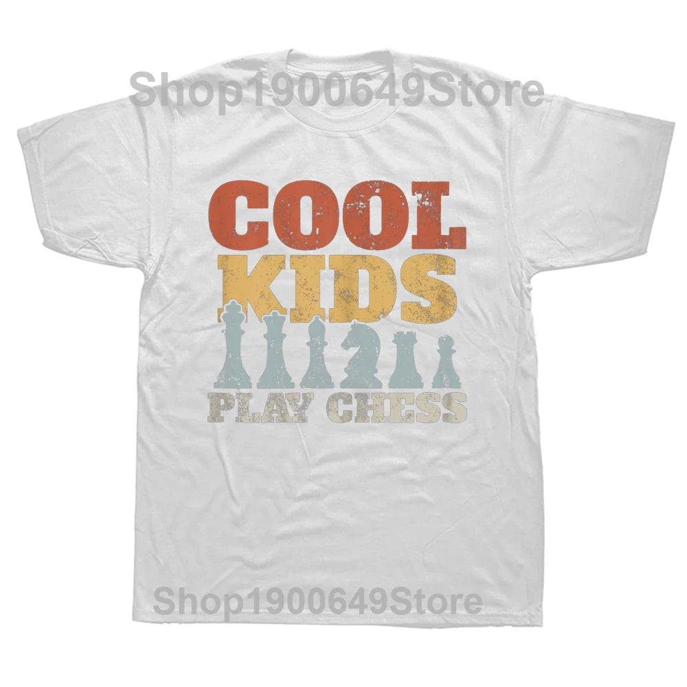 Chess Graphic T-Shirt – Funny Chessboxing Gift for Men & Kids