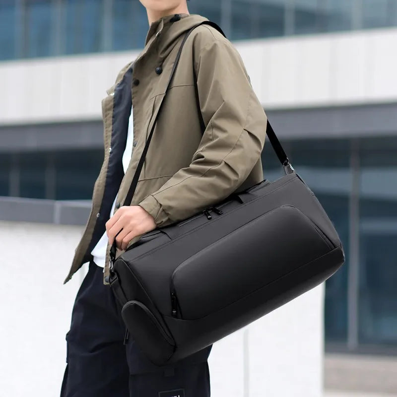 Sports Gym & Travel Duffel Bag – Large Capacity with Shoe Compartment