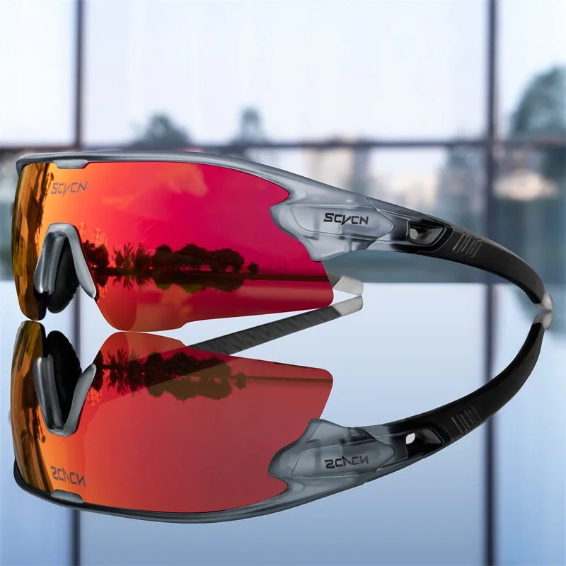 UV400 Cycling Sunglasses – Windproof Sport Glasses for MTB, Running & Outdoor
