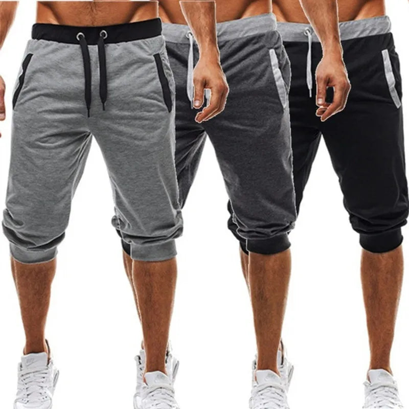 Men's Elastic Waist Jogger Shorts – Casual & Athletic Fit (M–XXXL)