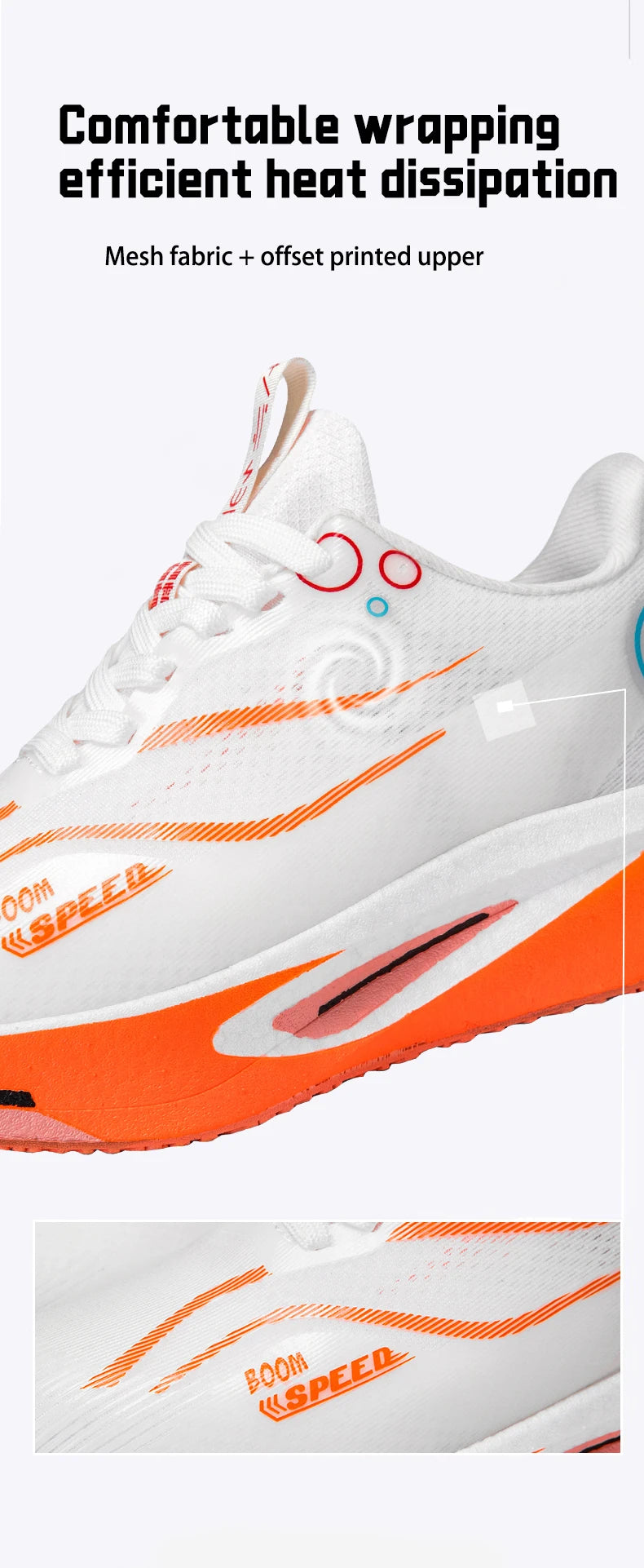 Professional Carbon Plate Running Shoes – Breathable, Cushioned & Non-Slip | Unisex