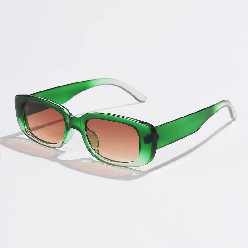 Retro Square Sunglasses – UV400 Gradient Lenses