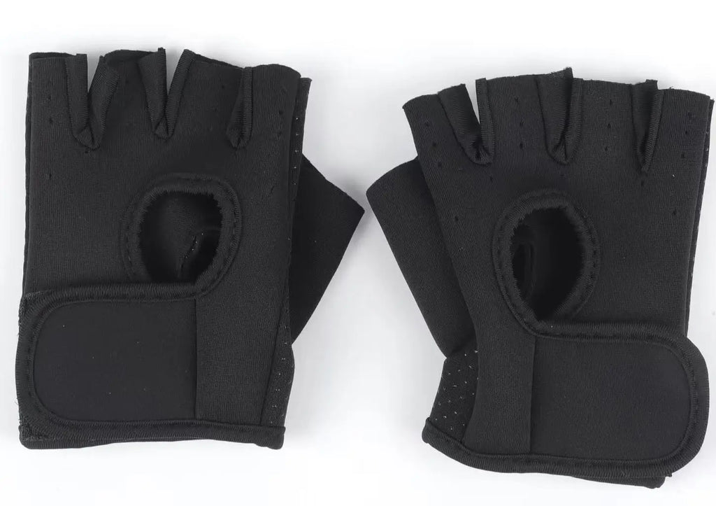 Ventilated Workout Gloves with Non-Slip Silicone Grip | Gym, Lifting & Cycling