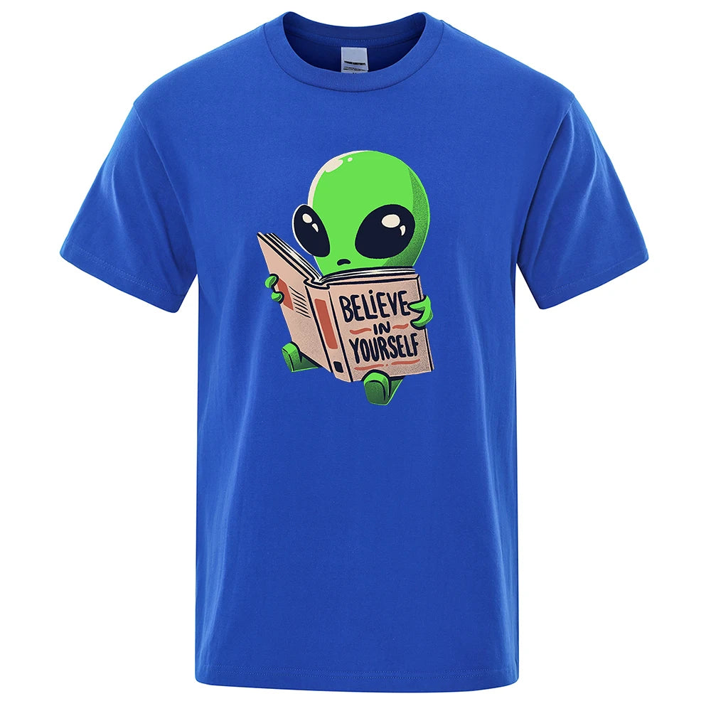 Men's Graphic Print Cotton T-Shirt | Oversized Casual Streetwear