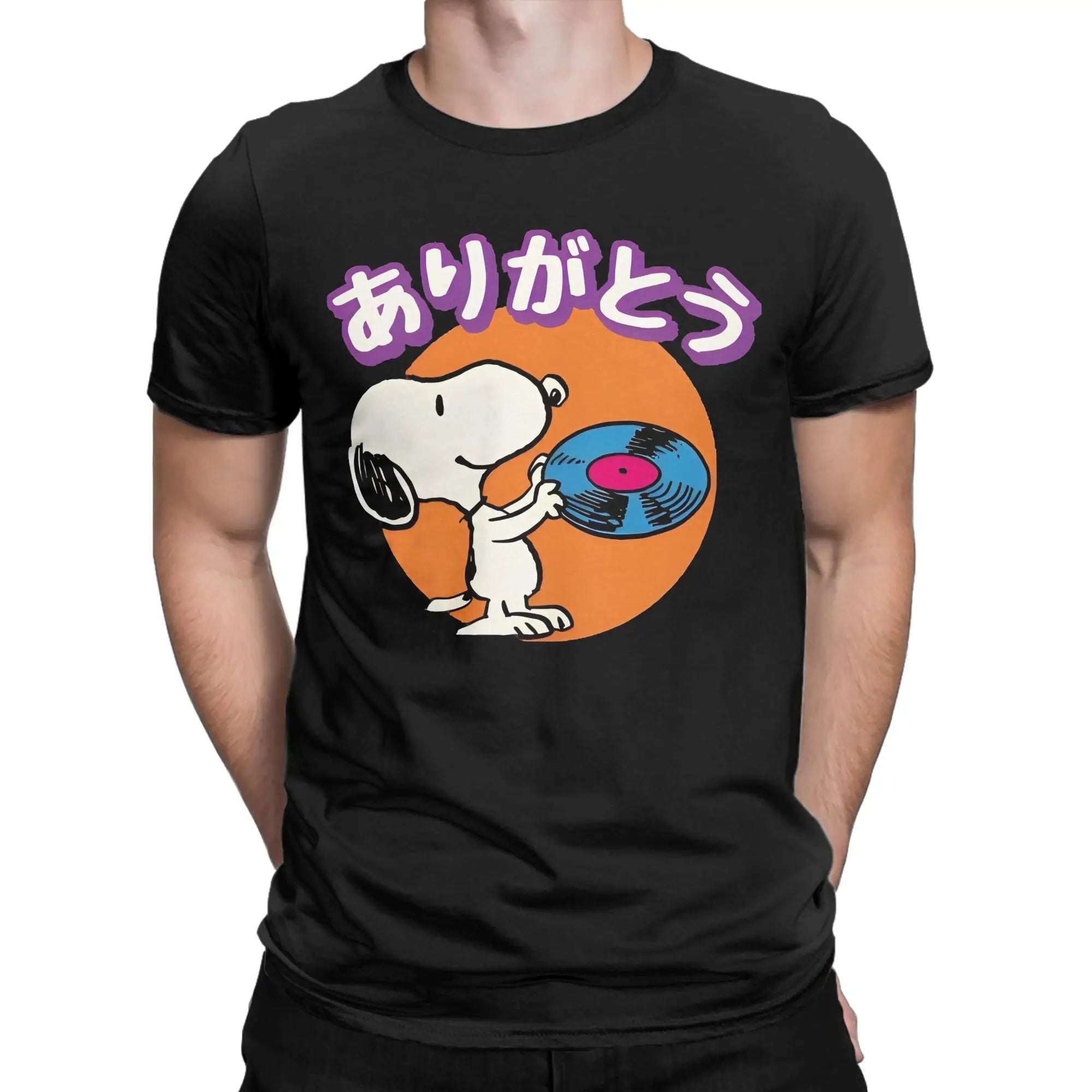 Snoopy & Charlie Brown Graphic T-Shirt | Unisex Cotton Anime Tee