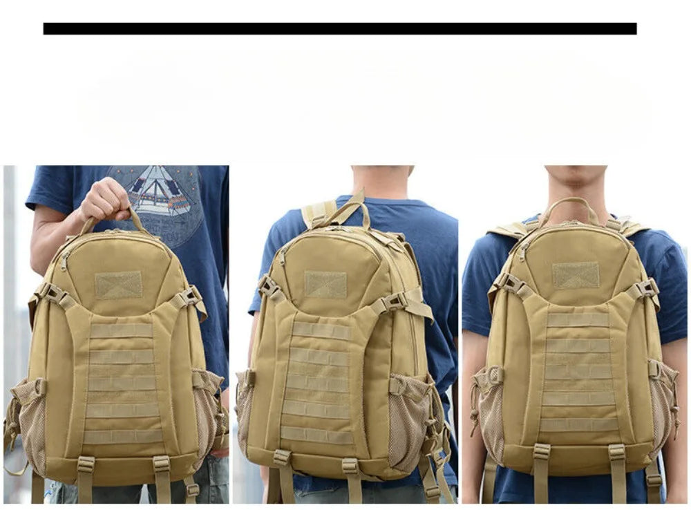 Tactical Hiking Backpack – Waterproof Military Rucksack for Camping, Travel & Outdoor Adventures