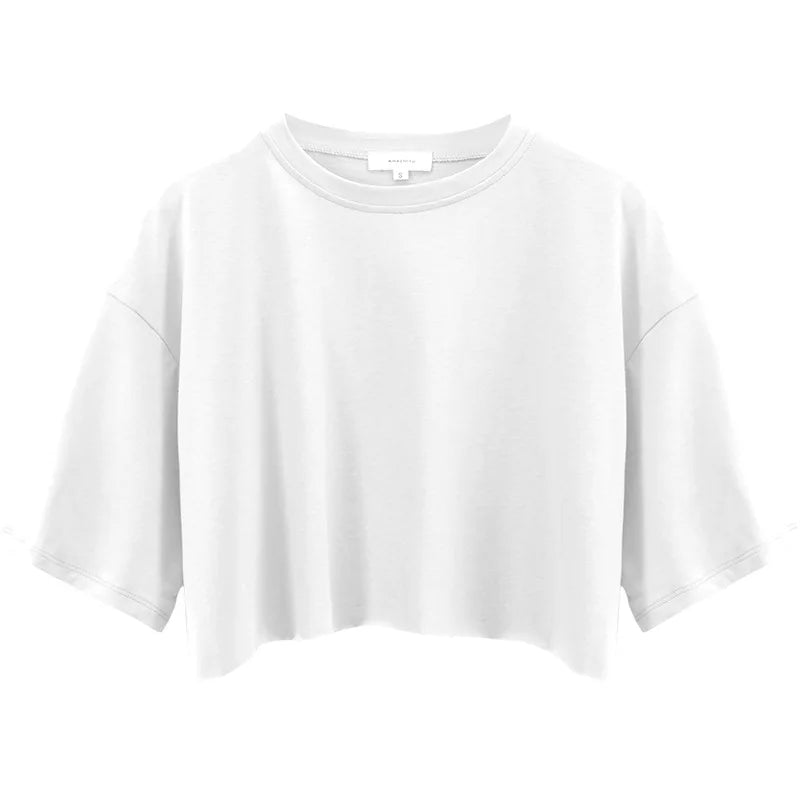 Women's Loose Sports T-Shirt – Y2K Short Sleeve Yoga & Fitness Top