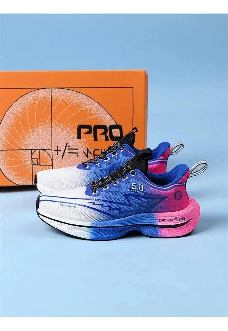 Carbon Plate Running Shoes – Lightweight, Breathable & Anti-Slip | Unisex
