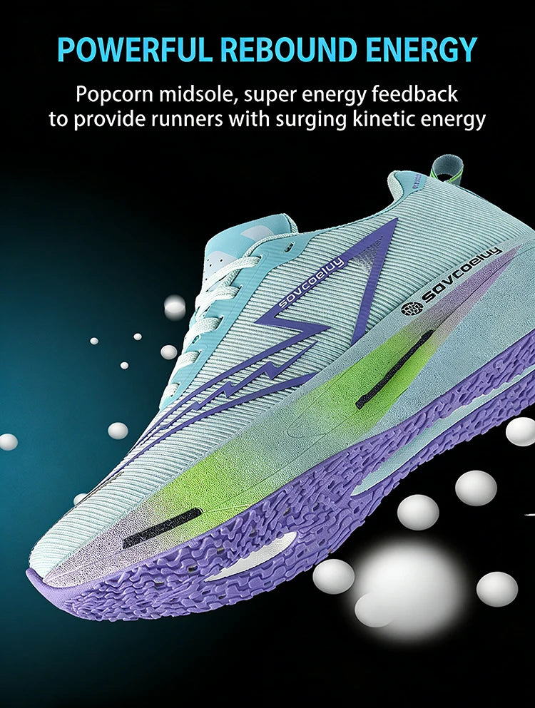 Carbon Plate Running Shoes – Breathable, Lightweight & Cushioned | Unisex Daily Fitness