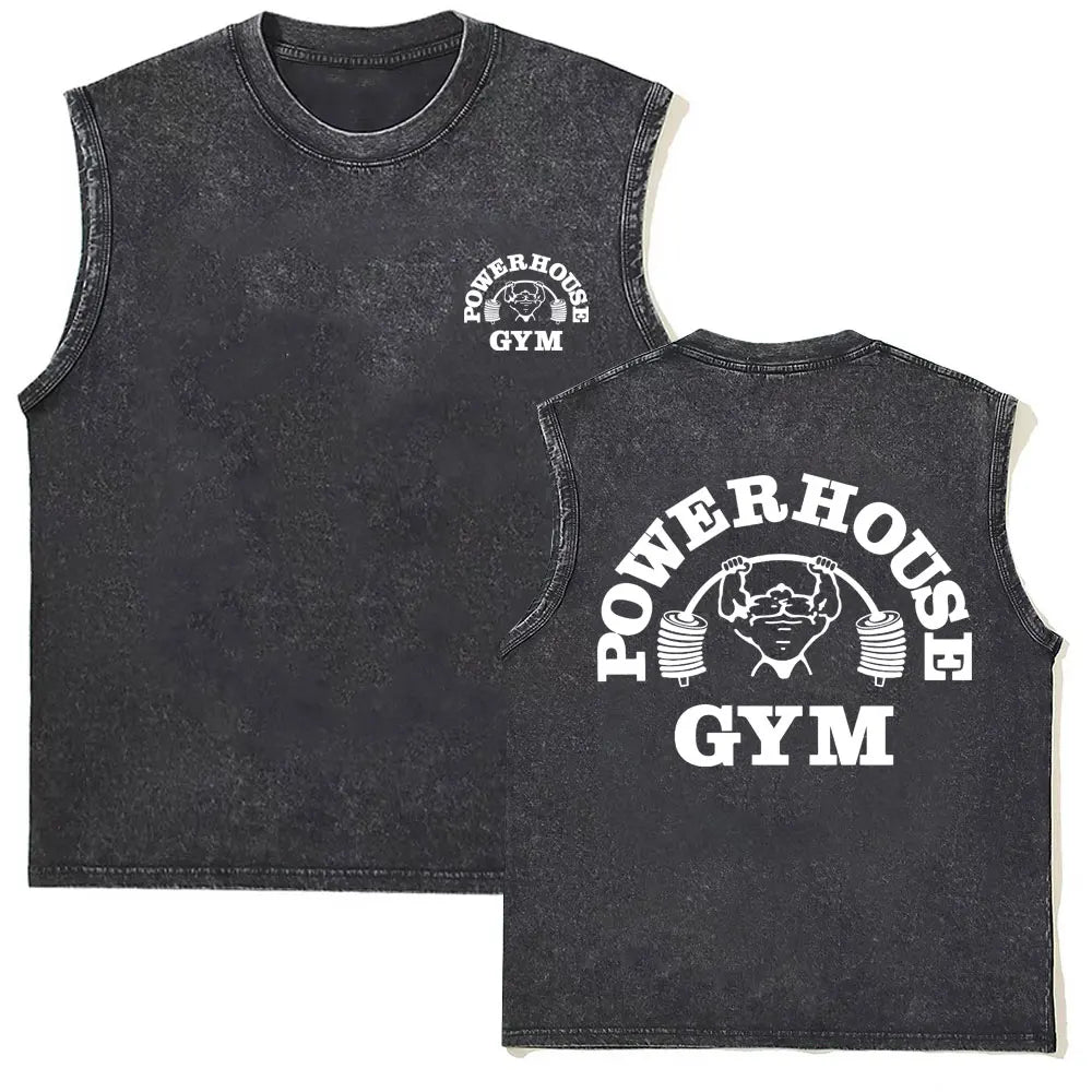 Powerhouse Gym Vintage Tank Top