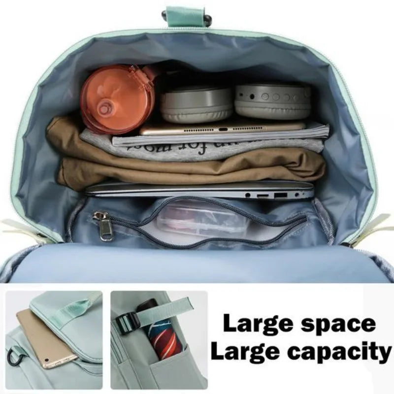 Large Capacity Travel Backpack – Waterproof Sports & Gym Duffel Bag