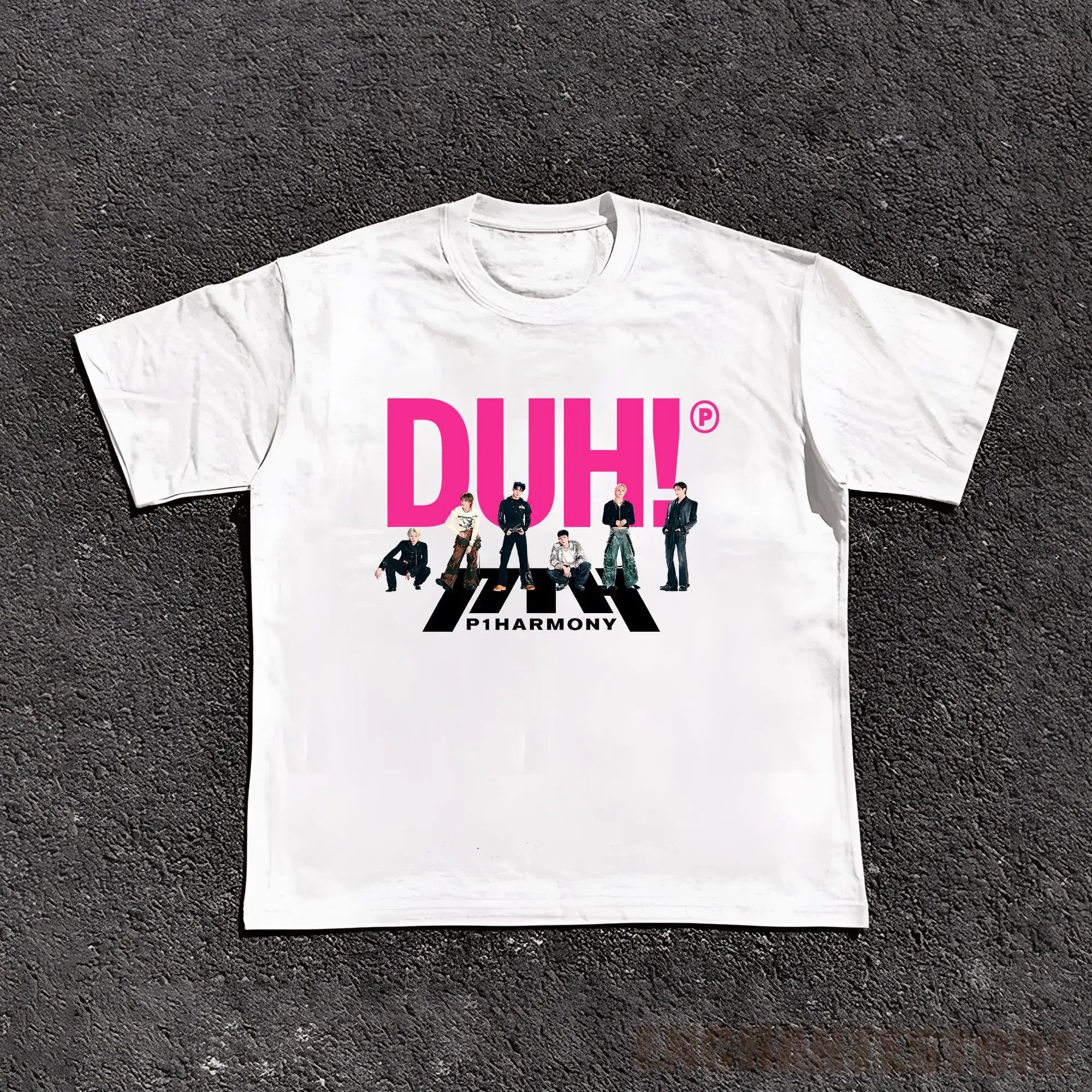 P1Harmony DUH Kpop T-Shirt – Official Fan Merch for Men & Women