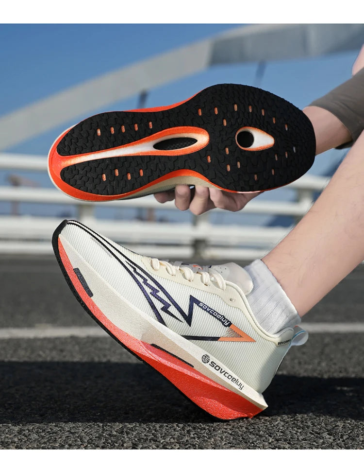 Carbon Plate Running Shoes – Breathable, Lightweight & Cushioned | Unisex Daily Fitness
