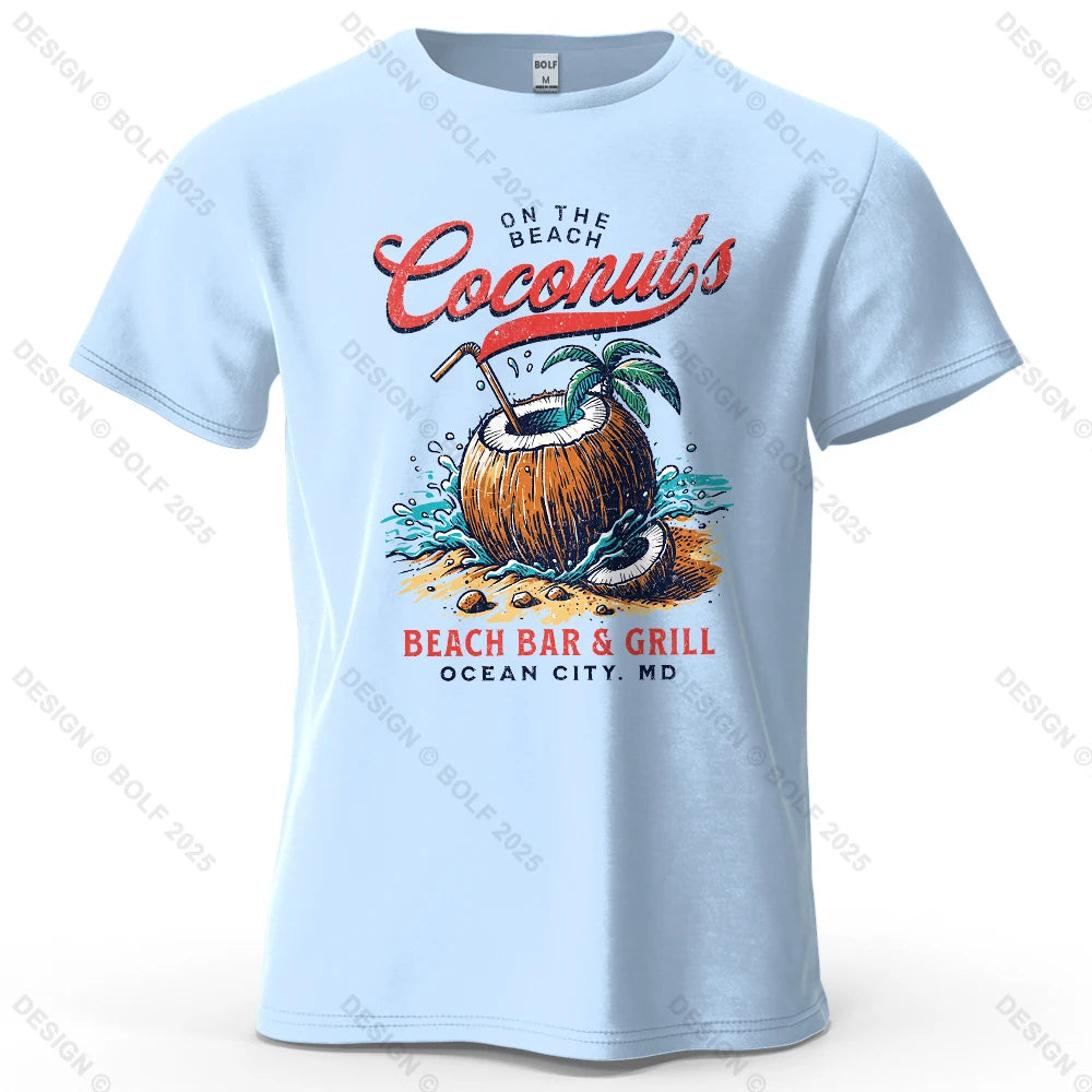 Vintage Graphic T-Shirt – 100% Cotton Drop-Shoulder Tee for Men