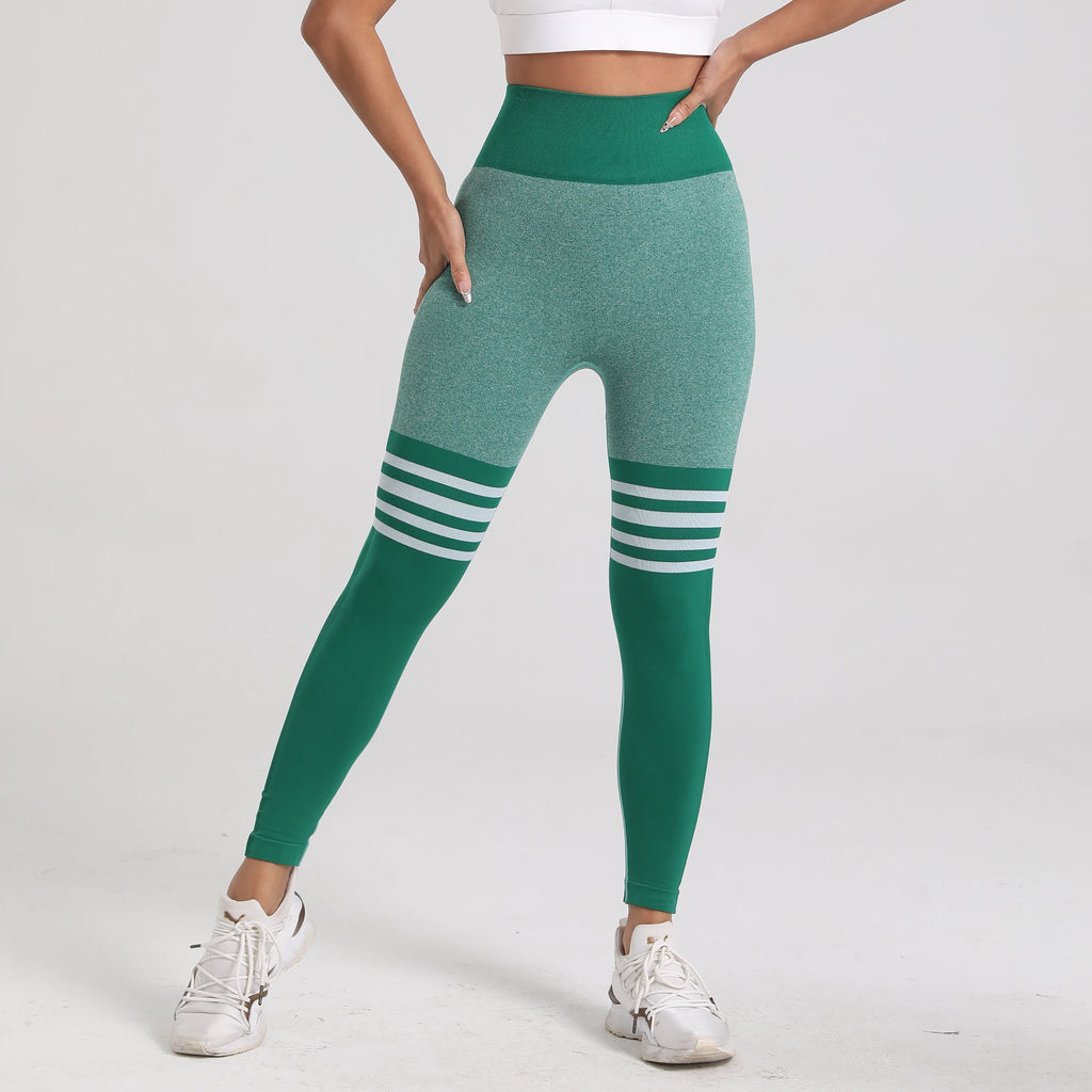 Women's V-Back Scrunch Leggings – Butt Lifting Seamless Gym & Yoga Tights (S-XL)