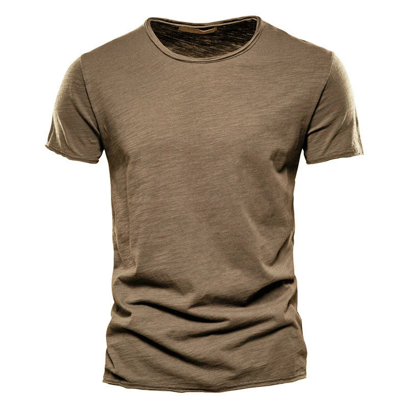 Men's 100% Cotton Casual T-Shirt – Lightweight, Breathable & Moisture-Wicking