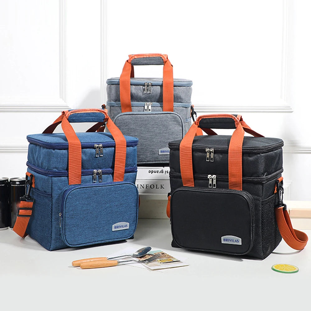 Insulated Lunch Bag – Crossbody Thermal Tote for Work, School & Daily Use