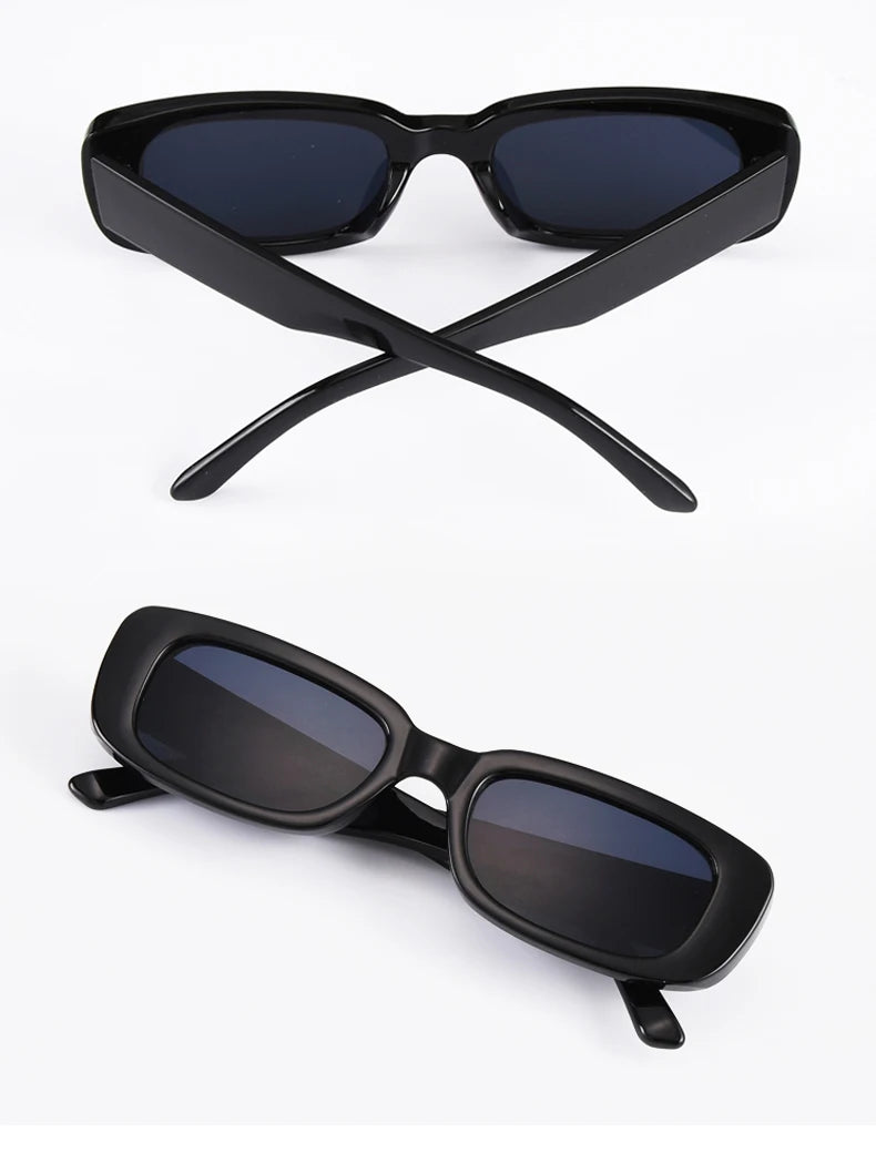 Retro Square Sunglasses – UV400 Gradient Lenses