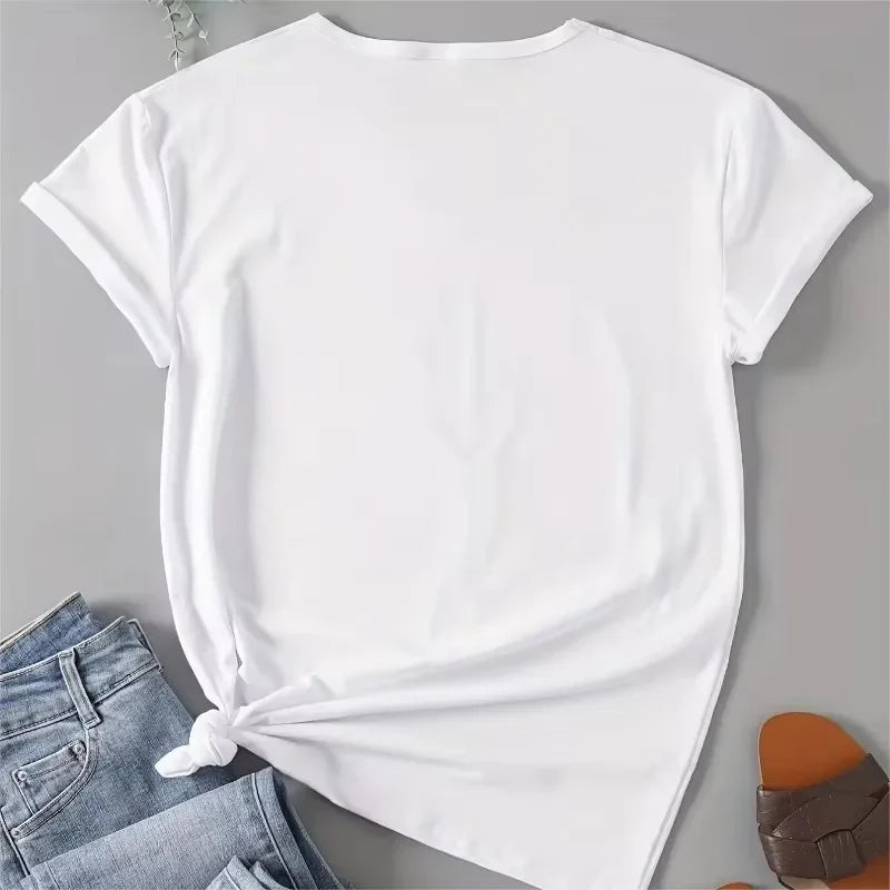 Positano Lemon Print T-Shirt – Unisex Vintage Fruit Graphic Tee | Italian Summer Top