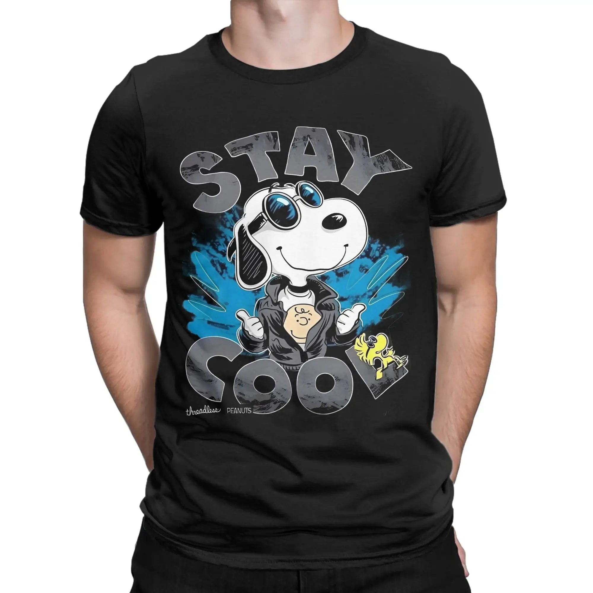 Snoopy & Charlie Brown Graphic T-Shirt | Unisex Cotton Anime Tee