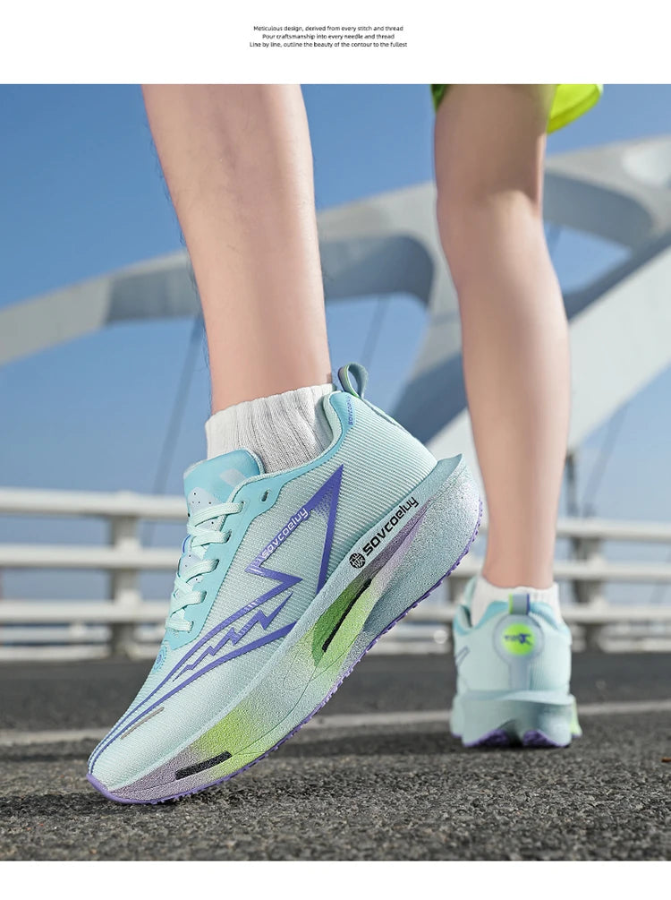 Carbon Plate Running Shoes – Breathable, Lightweight & Cushioned | Unisex Daily Fitness