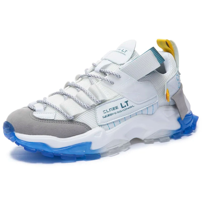 Men's Mesh Breathable Sneakers – Lightweight Casual Walking & Fitness Shoes