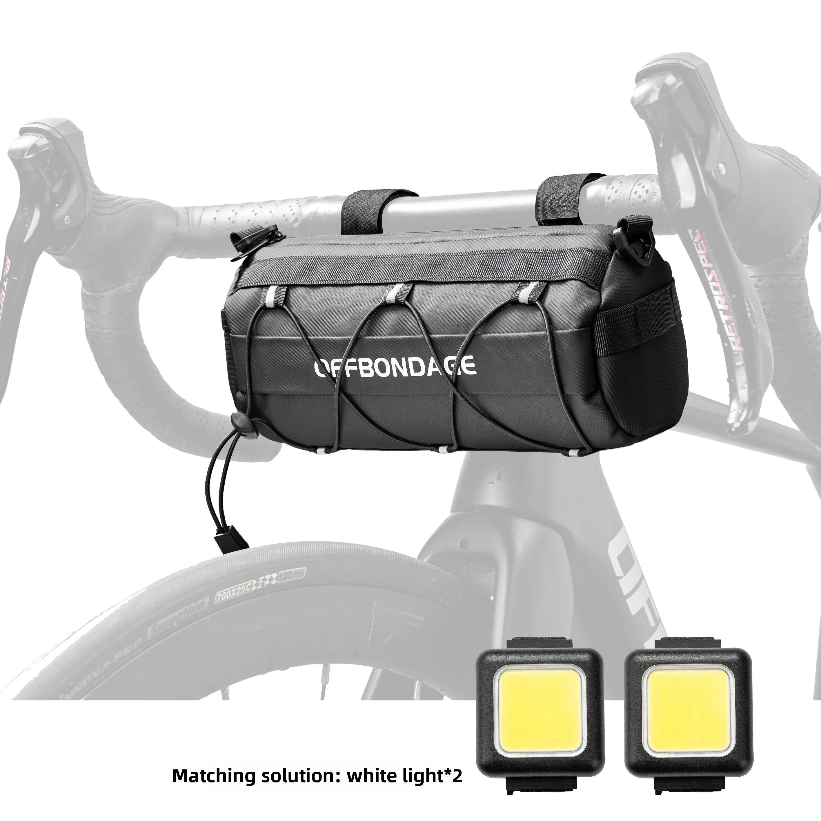 Waterproof Bike Front Handlebar Bag – Large Capacity Cycling Storage