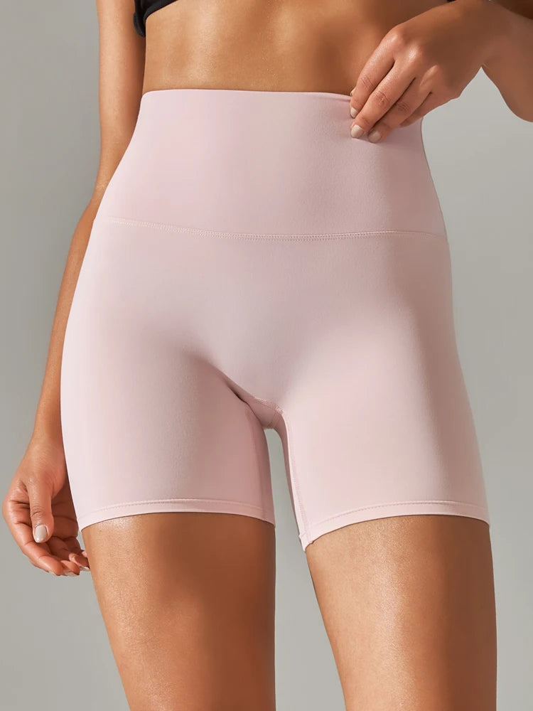 Women's High Waist Yoga Shorts | Squat-Proof Fitness & Gym Shorts
